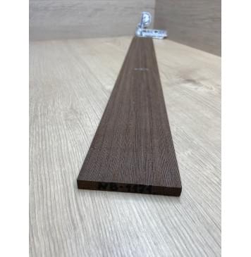 Венге заготовка накладки для бас-гитары Радиал А 10.5х90-73х750 мм-3