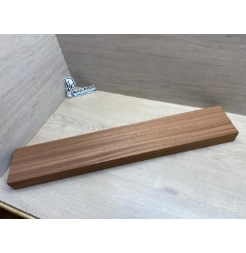 Сапели заготовка грифа электрогитары Радиал ААА 48х(46-36-46)х755 мм - из 3х частей-3