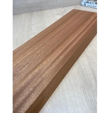 Сапели заготовка грифа электрогитары Радиал ААА 48х(46-36-46)х755 мм - из 3х частей-7