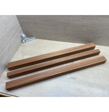 Сапели заготовка грифа электрогитары Радиал ААА 46х(47-30-47)х760 мм - из 3х частей-0