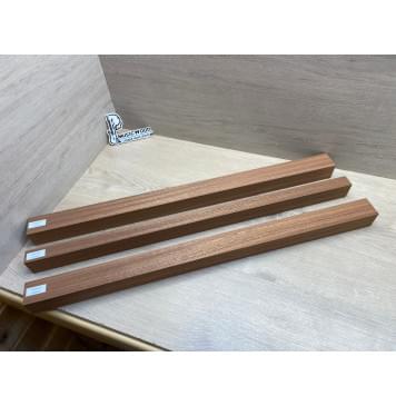 Сапели заготовка грифа электрогитары Радиал ААА 46х(47-30-47)х760 мм - из 3х частей-7