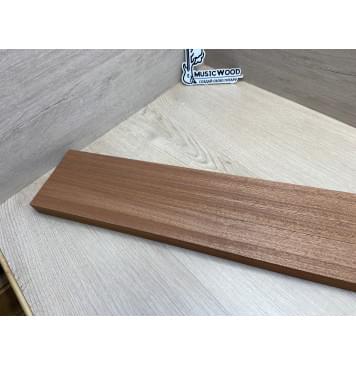 Сапели заготовка грифа электрогитары Радиал ААА 27х(48-26-48)х760 мм - из 3х частей-3