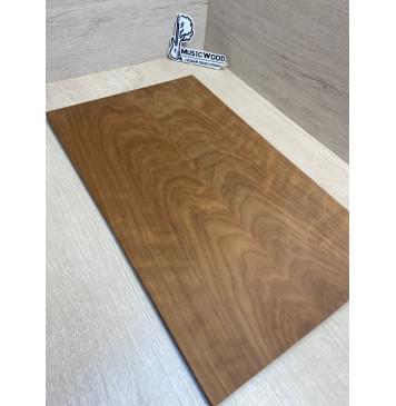 Берёза Волнистая Печеная 180гр заготовка на топ для Тревел гитары Смешанный ААА Волна АА  10х154х510 мм - 2 шт.(книжкой)-1