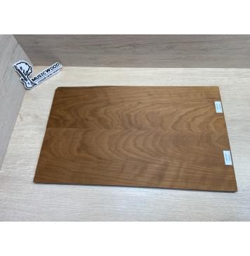 Берёза Волнистая Печеная 180гр заготовка на топ для Тревел гитары Смешанный ААА Волна АА  10х154х510 мм - 2 шт.(книжкой)-7