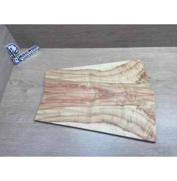 Клён Американский Ashleaf заготовка на топ для Тревел гитары Смешанный ААA Волна АА 11х175-113х430 мм (2 шт. книжкой) Уценка-трещины-7