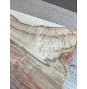 Клён Американский Ashleaf заготовка на топ для Тревел гитары Смешанный ААA Волна АА 11х175-113х430 мм (2 шт. книжкой) Уценка-трещины-9