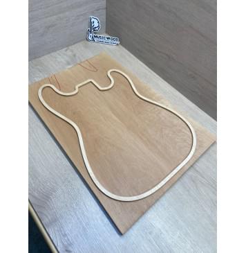 Ольха заготовка на топ Тангент ААА 17х190-170х515 мм (2шт. книжкой) Ольха заготовка на топ Тангент ААА 17х190-170х515 мм (2шт. книжкой)-3