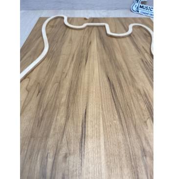 Клён Печёный 180 гр заготовка на топ Смешанный АА 18х178-175х465 мм - 2 шт.(книжкой)-4