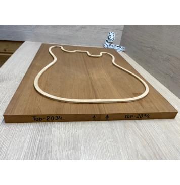 Ольха Печёная 180 гр заготовка на топ Тангент ААА 20х195х550 мм -2 шт.(книжкой) Ольха Печёная 180 гр заготовка на топ Тангент ААА 20х195х550 мм -2 шт.(книжкой)-2