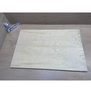 Клён Облачко заготовка на топ Смешанный ААА Волна ААА 11х175х535 мм - 2 шт. (книжкой)-0