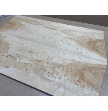 Клён Облачко заготовка на топ Смешанный ААА Волна ААА 10х175х545-525 мм - 2 шт. (книжкой)-2