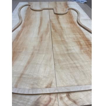 Клён Американский Ashleaf заготовка на топ Радиал АA 15х185-175х545 мм (2 шт. книжкой) -4