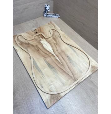 Клён Американский Ashleaf заготовка на топ Смешанный ААA 11х175х500-475 мм (2 шт. книжкой)-1