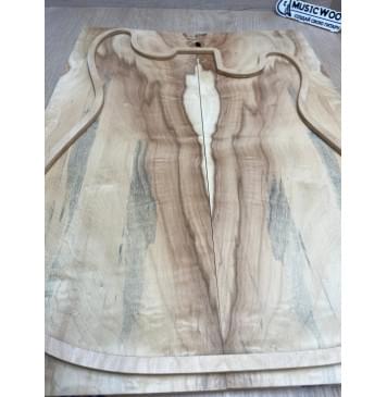 Клён Американский Ashleaf заготовка на топ Смешанный ААA 11х175х500-475 мм (2 шт. книжкой)-2