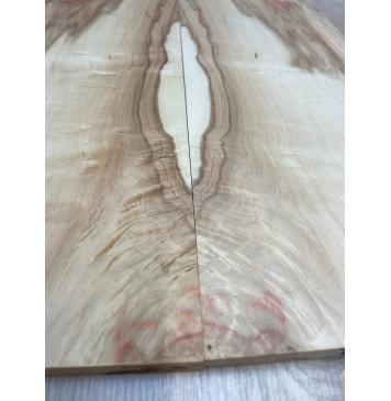 Клён Американский Ashleaf заготовка на топ Смешанный ААA 10х175-168х455-450 мм (2 шт. книжкой)-2