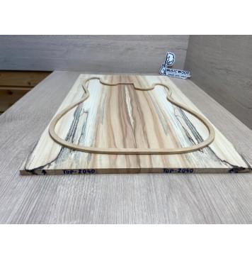 Клён Американский Ashleaf заготовка на топ Радиал АA 10х177х565 мм (2 шт. книжкой)-5