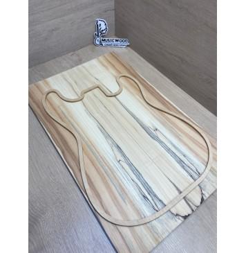 Клён Американский Ashleaf заготовка на топ Радиал АA 10х177х565 мм (2 шт. книжкой)-10