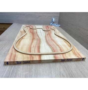 Клён Американский Ashleaf заготовка на топ Радиал АA 18х178х560 мм (2 шт. книжкой)-3