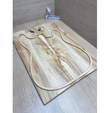 Клён Американский Ashleaf заготовка на топ Смешанный АА 11х175х525 мм (2 шт. книжкой)-1