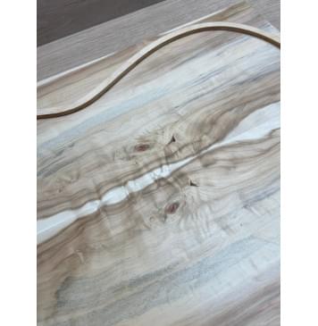 Клён Американский Ashleaf заготовка на топ Смешанный АА 11х175х525 мм (2 шт. книжкой)-5