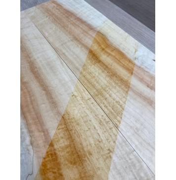 Клён Американский Ashleaf заготовка на топ Радиал АA 20х178-165х565 мм (2 шт. книжкой)-11