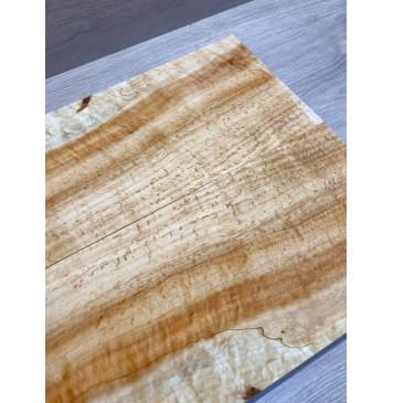 Клён Американский Ashleaf заготовка на топ Радиал АA 20х178-165х565 мм (2 шт. книжкой)-16