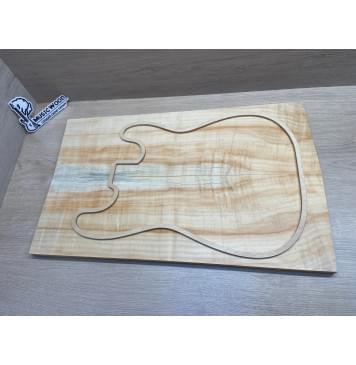 Клён Американский Ashleaf заготовка на топ Радиал АA 18х190-172х585 мм (2 шт. книжкой)-2