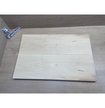 Клён Белый Явор, Волнистый заготовка на топ Тангент А Волна А 20х175х537 мм - 2 шт (книжкой)-2