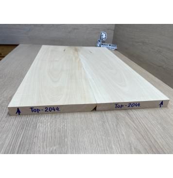 Клён Белый Явор, Волнистый заготовка на топ Тангент А Волна А 20х175х537 мм - 2 шт (книжкой)-15