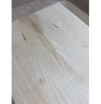Клён Белый Явор, Волнистый заготовка на топ Тангент А Волна А 20х175х537 мм - 2 шт (книжкой)-12