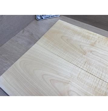 Клён Белый Явор, Волнистый заготовка на топ Тангент А Волна А 20х175х537 мм - 2 шт (книжкой)-20