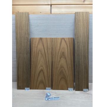 Овенгкол заготовка комплекта (Дека + Обечайки) акустической гитары Тангент ААА 4х224х545 мм (Дека 2шт) Радиал АА 4х135х785 мм (Обечайка 2шт)-0