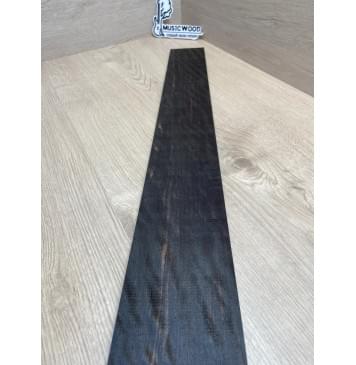 Эбен Чёрный Волнистый заготовка накладки для бас-гитары Радиал АА Волна ААА 8,5х105-77х705 мм-7