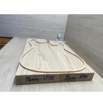 Ясень Белый заготовка корпуса Тангент АА 45х165х530-500 мм, 746 кг/м3, 2 шт-11