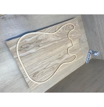 Ясень Белый заготовка корпуса Тангент ААА, 754 кг/м3, 44,5х163х545-495 мм, 2 шт.-7