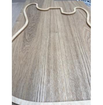 Ясень Дальневосточный Лёгкий заготовка корпуса Тангент А 47х167х560-535 мм, 584 кг/м3, 2 шт-10