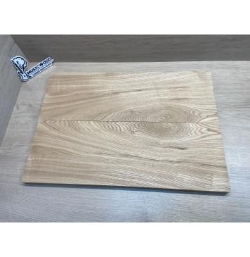 Ясень Дальневосточный Лёгкий заготовка на топ Смешанный АА 20х195х560 мм, 593 кг/м3, 2 шт, книжкой-1