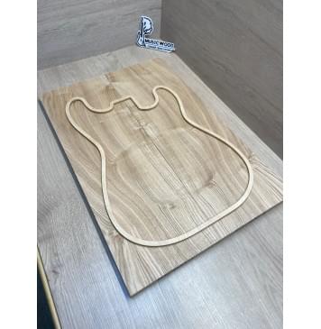 Ясень Дальневосточный Лёгкий заготовка на топ Смешанный АА 20х195х565 мм, 591 кг/м3, 2 шт, книжкой-6