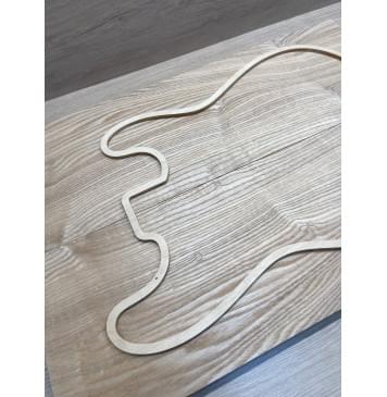 Ясень Дальневосточный Лёгкий заготовка на топ Смешанный АА 20х195х565 мм, 591 кг/м3, 2 шт, книжкой-9