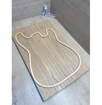 Ясень Дальневосточный Лёгкий заготовка на топ Тангент ААА 19х173-170х540 мм, 560 кг/м3, 2 шт, книжкой-0