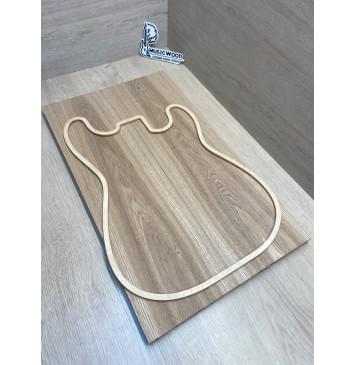 Ясень Дальневосточный заготовка на топ Тангент А 18х165х570 мм, 2 шт, книжкой-0