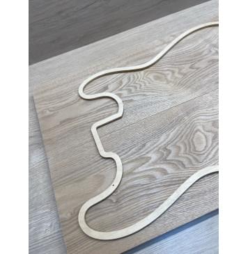 Ясень Дальневосточный Лёгкий заготовка на топ Тангент ААА 19х175-170х510 мм, 547 кг/м3, 2 шт, книжкой-3