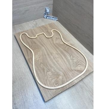 Ясень Дальневосточный Лёгкий заготовка на топ Тангент ААА 19х175-170х510 мм, 547 кг/м3, 2 шт, книжкой-0