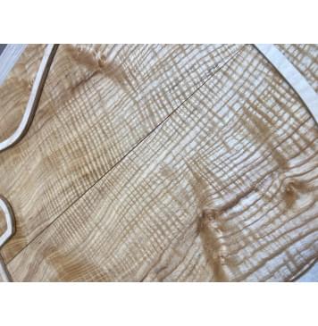 Ясень Дальневосточный Волнистый заготовка на топ Смешанный ААА Волна ААА 20х195х560 мм, 638 кг/м3, 2 шт, книжкой-6