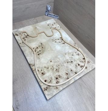 Тополь Кап заготовка на топ Смешанный ААА Кап ААА 17х180х540 мм 2 шт, книжкой-0