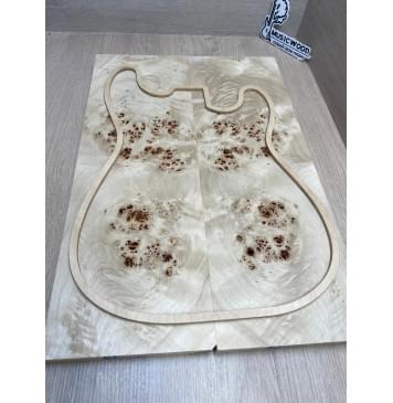 Тополь Кап заготовка на топ Смешанный ААА Кап ААА 17х180х540 мм 2 шт, книжкой-8