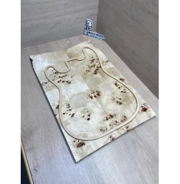 Тополь Кап заготовка на топ Смешанный ААА Кап ААА 16х180х520 мм 2 шт, книжкой-0