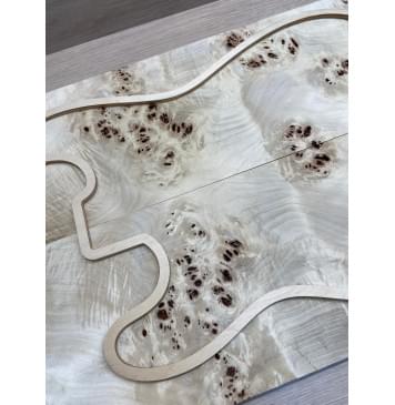 Тополь Кап заготовка на топ Смешанный ААА Кап ААА 16х180х520 мм 2 шт, книжкой-10