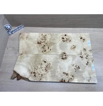 Тополь Кап заготовка на топ Смешанный ААА Кап ААА 16х180х520 мм 2 шт, книжкой-6