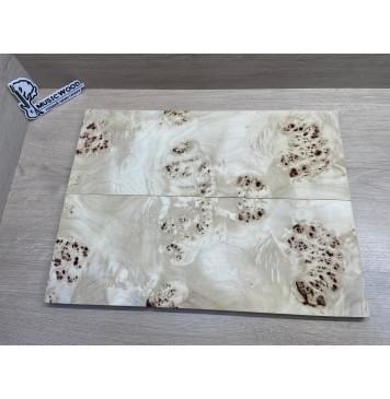 Тополь Кап заготовка на топ Смешанный ААА Кап ААА 17х190х505 мм 2 шт, книжкой-7